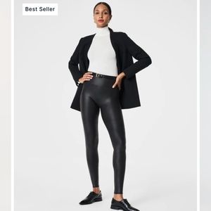 Spanx Faux Leather Leggings - Brand new!